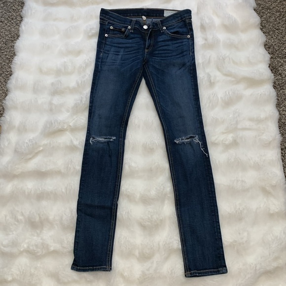 Rag & bone skinny jeans size 26 - Picture 6 of 7